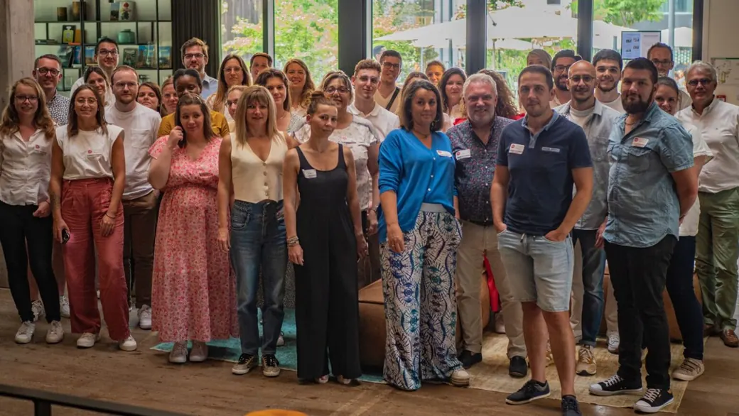 Les collaborateurs du Groupe NECC réunis